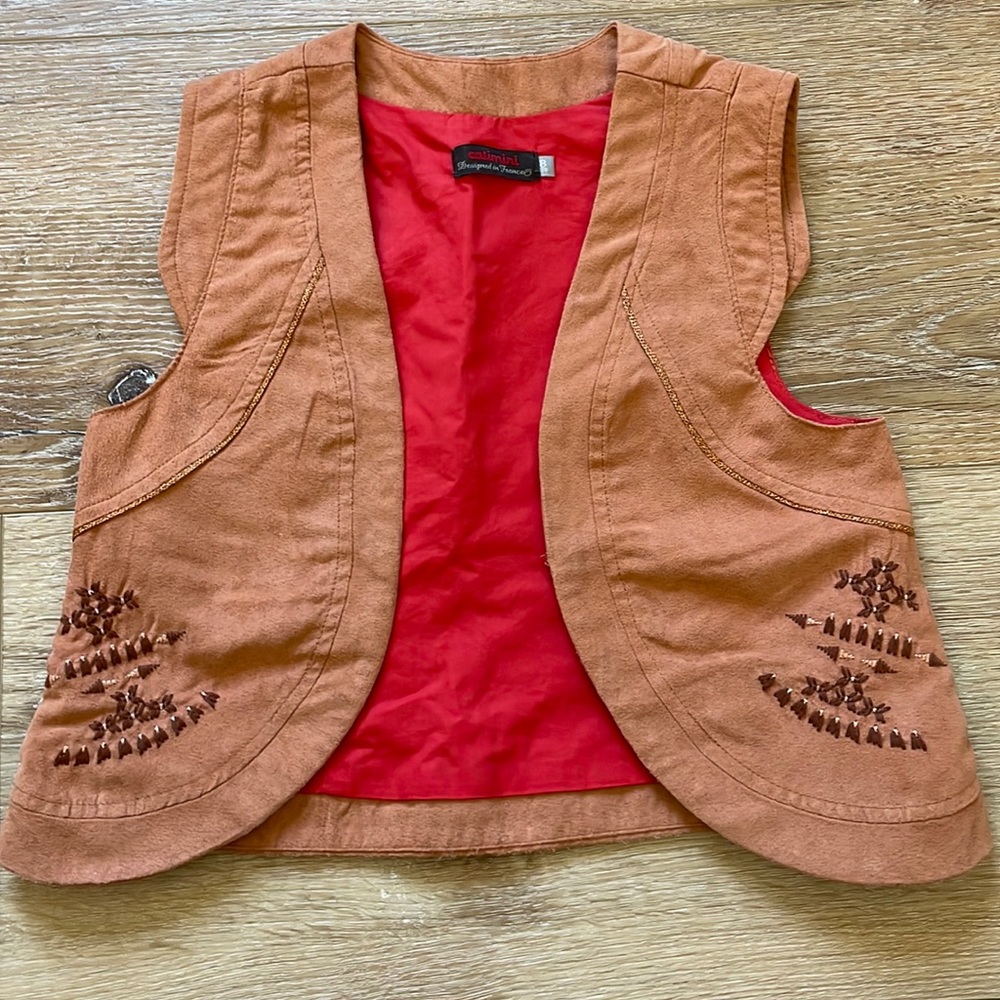 catimini vest size 8 in good conditions (designed in France)